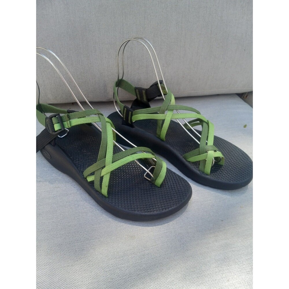 Womens Chacos Green ZX2 Waterproof Camping Hiking Athletic Sandals Size 11